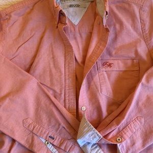 Tommy Hilfiger Peach oxford shirt